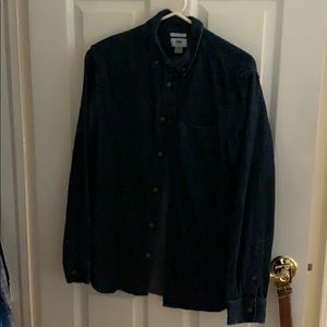 Men’s dark denim shirt